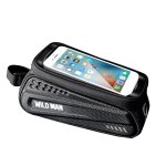 Sac de vlo pour vtt, 1l, pochette de selle pour vlo, ecran tactile, etanche, coque rigide pour tube ...