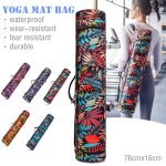 Sac de yoga portable unisexe 1 pi�ce tapis de pilates pochette a bandouli�re sacs de sport