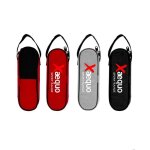 Saccoche pour boules de p�tanque - xaesquo - 3 boules - lani�re de transport - fermeture eclair - 3 coloris ...