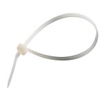 Sachet de colliers nylon transparents 100 x 2, 5 mm mm, 100 pcs ks tools 970. 0580