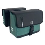 Sacoches d'affaires 30 l toile vert et noir willex