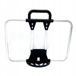 Sacoche avant de vélo, poignée de porte - bagages avant plate conçue pour l'argent pliable Sacoche avant de vélo, poignée de porte - bagages avant plate conçue pour l'argent pliable
