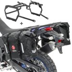 Sacoches lat�rales - set wp8 - compatible aprilia tuareg 660 / rally 22 - 25 - 60 litres - imperm�ables ...