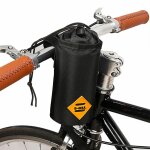 Sacoche etanche pour cadre avant de vlo, avec poche pour bouteille d'eau, sacoche isolante pour vtt, ...