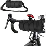 Sacoche de guidon, sac de guidon de v�lo, sacoche de guidon de v�lo avant etanche avec bandouli�re amovible ...