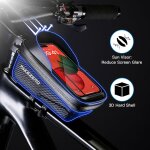 Sacoche guidon vélo téléphone, sacoche de cadre vélo etanche avec décrochage rapide, pochette telephone ... Sacoche guidon vélo téléphone, sacoche de cadre vélo etanche avec décrochage rapide, pochette telephone ...
