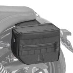 Sacoches moto - craftride dc1 - nylon balistique 1680d - compatible harley - davidson - imperm�ables