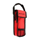 Sacoche rouge de ptanque pour jeu de 3 boules