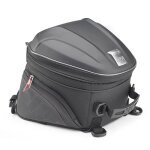 Sacoche de selle moto - givi - st607b - 22l extensible - polyester 1200d - housse de pluie int�gr�e