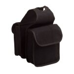 Sacoches pour selle western westride p. m. pour pommeau - couleur : noir, equitation