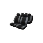 Sakura neo housses pour siges avants universelles noire / argent
