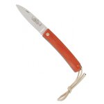 Salamandra couteau manche micarta 10 cm avec lacet / lame 8 cm etui cuir Salamandra couteau manche micarta 10 cm avec lacet / lame 8 cm etui cuir