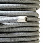 Sandow elastique gris 20 m�tres - qualit� pro tecplast 9sw - tendeur pour b�che de diam�tre 9 mm - made ...