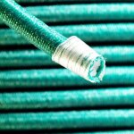 Sandow elastique vert 20 m�tres - qualit� pro tecplast 9sw - tendeur pour b�che de diam�tre 9 mm - made ...