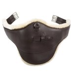 Sangle bavette d'�quitation avec doublure horze atlanta 110 cm mixte marron