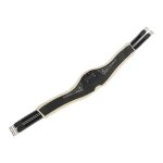 Sangle bavette d'�quitation en laine d�tachable boucles acavallo
