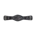 Sangle pour cheval courte avec elastique en cuir souple kavalkade comfort