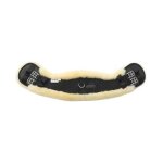 Sangle pour cheval courte avec peau d'agneau kavalkade moon
