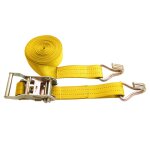 Sangle a cliquet avec crochets 1x6m 1000kg tuv / gs