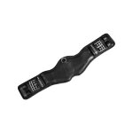 Sangle de dressage d'�quitation en cuir avec logo grav� equestro