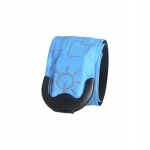 Sangle de jambe de cheval equipement d'quitation de nuit bleu