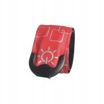 Sangle de jambe pour cheval equipement d'quitation de nuit rouge