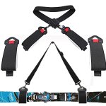 Sangles de porte - canne de snowboard réglables, sangle d'épaule pour sports de plein air, accessoires ... Sangles de porte - canne de snowboard réglables, sangle d'épaule pour sports de plein air, accessoires ...