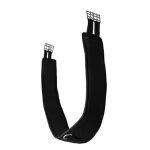 Sangle pr�form�e n�opr�ne avec elastique pour cheval horze frontera 115 cm mixte noir