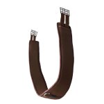 Sangle pr�form�e n�opr�ne avec elastique pour cheval horze frontera 130 cm mixte marron