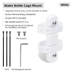 Sangle de support de bouteille en silicone pour vélo de route et vtt, adaptateur de montage de bouilloire ... Sangle de support de bouteille en silicone pour vélo de route et vtt, adaptateur de montage de bouilloire ...