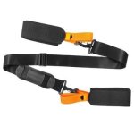 Sangle de transport de ski ceinture outil anti rayures orange yd9423