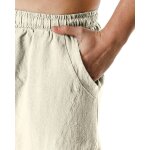 Sarouel uni pour homme avec poches et cordon de serrage - pantalon de yoga léger et large - pantalon ... Sarouel uni pour homme avec poches et cordon de serrage - pantalon de yoga léger et large - pantalon ...
