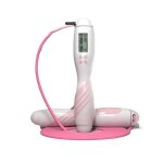 Saut a la corde, fitness professionnel sans fil, exercice de perte de poids, contre - poids, test d'entr�e ...