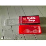 Savon pour cuir naf  leather saddle soap  - a la citronnelle taille : 250 gr , cheval, equitation