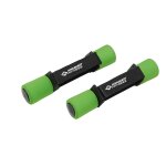 Schildkr�t fitness, 2 halt�res avec poign�es r�glables, 0, 5kg, vert - noir