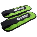 Schildkr�t fitness 960001 poids pour poignets 500 g noir et vert