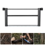 Scie a arbre manuelle portable, outil de survie d'urgence, voyage, camping en plein air, randonne, taille, ...