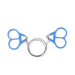 Scie a cordon en acier inoxydable, l�g�re, flexible, portable, pour la chasse, la p�che, le camping, ...