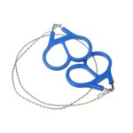Scie a fil en acier inoxydable portable, 1 pièce, scie a chaîne edc, outils de survie d'urgence pour ... Scie a fil en acier inoxydable portable, 1 pièce, scie a chaîne edc, outils de survie d'urgence pour ...