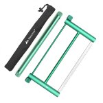 Scie a main multifonctionnelle pliante en alliage d'aluminium, pour camping, mini scie de jardin pour ...
