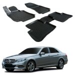 Tapis de sol - scoutt - mercedes e classe w212 / s212 - caoutchouc premium - sur mesure - noir Tapis de sol - scoutt - mercedes e classe w212 / s212 - caoutchouc premium - sur mesure - noir