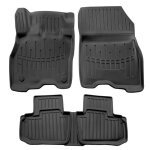 Tapis de sol - scoutt - nissan leaf (ze1) - caoutchouc premium - sur mesure - r�sistant a l'eau