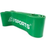 Scsportsâ® jeu de bandes de fitness ? set de 4 pièces, 2 m, elastique, durable, en latex naturel, vert ... Scsportsâ® jeu de bandes de fitness ? set de 4 pièces, 2 m, elastique, durable, en latex naturel, vert ...