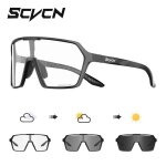 Scvcn lunettes de soleil de cyclisme lunettes photochromiques mode pour hommes femmes vélo montagne route ... Scvcn lunettes de soleil de cyclisme lunettes photochromiques mode pour hommes femmes vélo montagne route ...