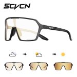 Scvcn lunettes de soleil de cyclisme lunettes photochromiques mode pour hommes femmes vélo montagne route ... Scvcn lunettes de soleil de cyclisme lunettes photochromiques mode pour hommes femmes vélo montagne route ...