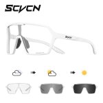 Scvcn lunettes de soleil de sport photochromiques lunettes de cyclisme pour hommes montagne vtt vlo ...