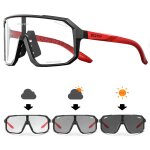 Scvcn lunettes de soleil de sport photochromiques lunettes de cyclisme pour hommes montagne vtt vlo ...