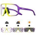 Scvcn lunettes de soleil de sport photochromiques lunettes de cyclisme pour hommes montagne vtt vlo ...