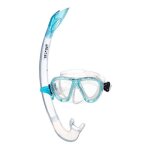 Seac masque et tuba de plong�e bella - enfant - bleu turquoise