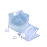 Seau d'eau d'extrieur pliable, sac a eau pliable, conteneur de bouteille d'eau pour camping randonne ...